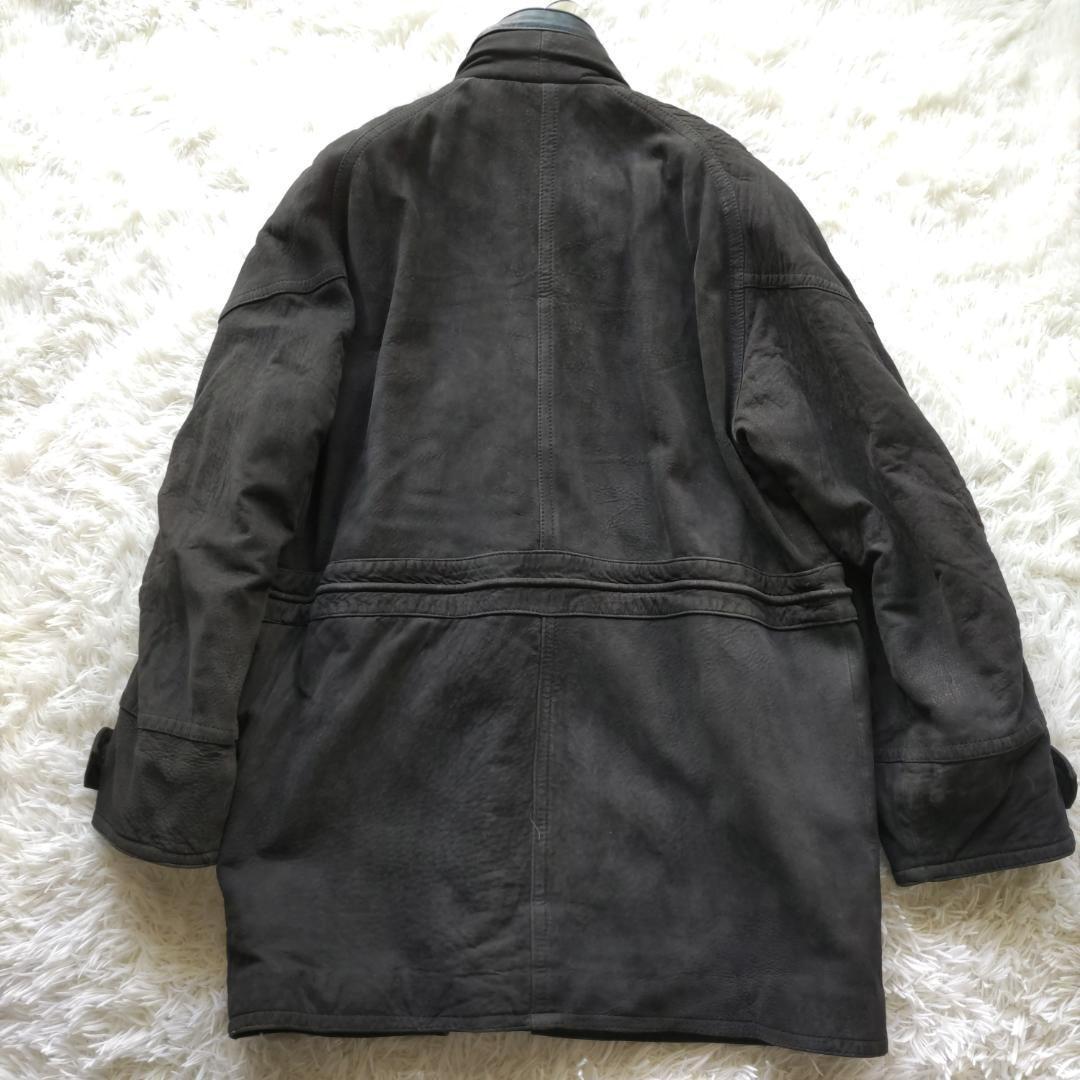 希少!WIND ARMOR 肉厚ムートンジャケット レザージャケット L