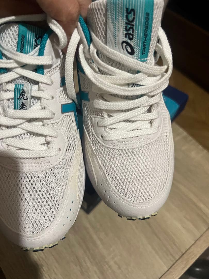 ASICS TARTHEREDGE ホワイト/ラグーン 23.5 cm