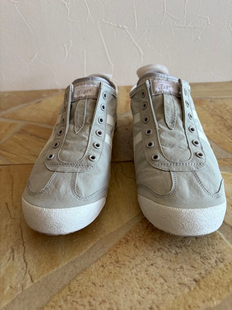 Onitsuka Tiger メキシコ66スリッポン　ライトグレー スニーカー