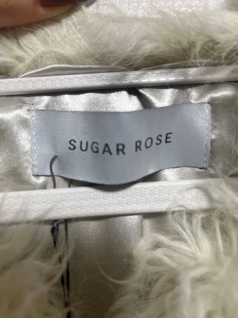 SUGAR ROSE オフホワイト ベスト F
