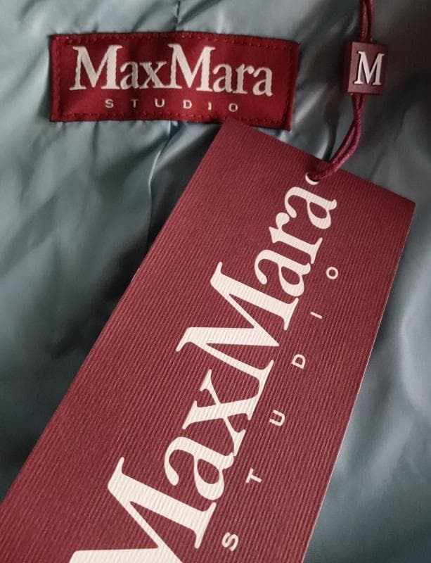 マックスマーラ 新品 タグ付き トレンチ コート アイスブルー