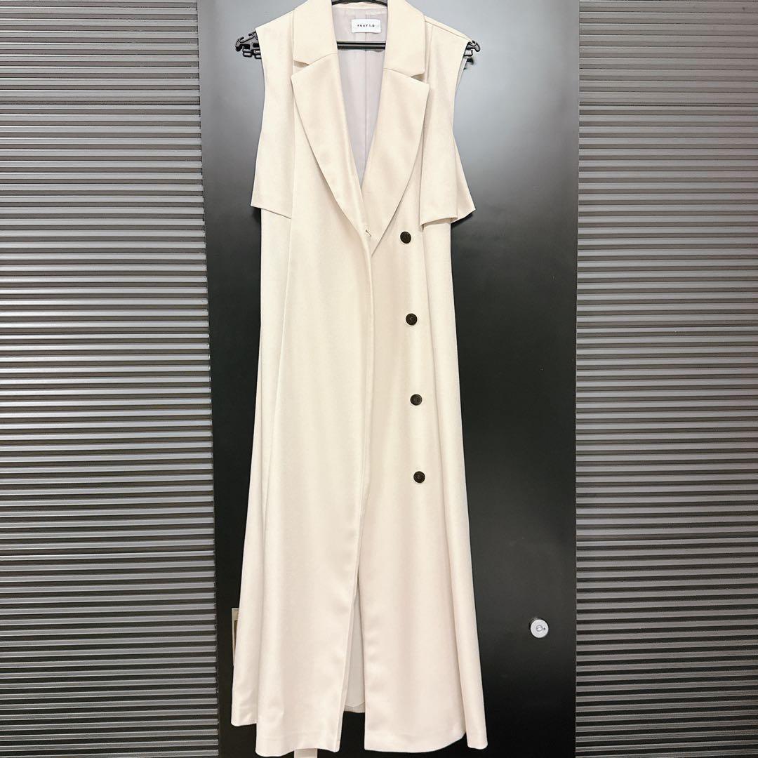 フレイ アイディー アシメダブルラペルテーラードワンピース