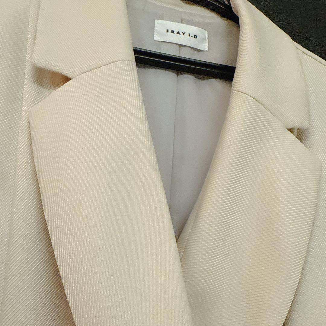 フレイ アイディー アシメダブルラペルテーラードワンピース