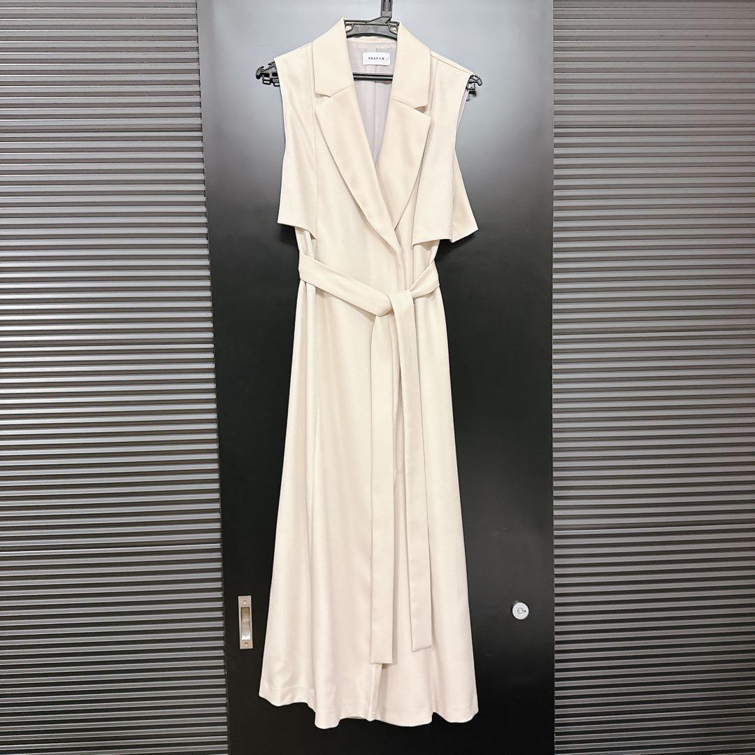 フレイ アイディー アシメダブルラペルテーラードワンピース