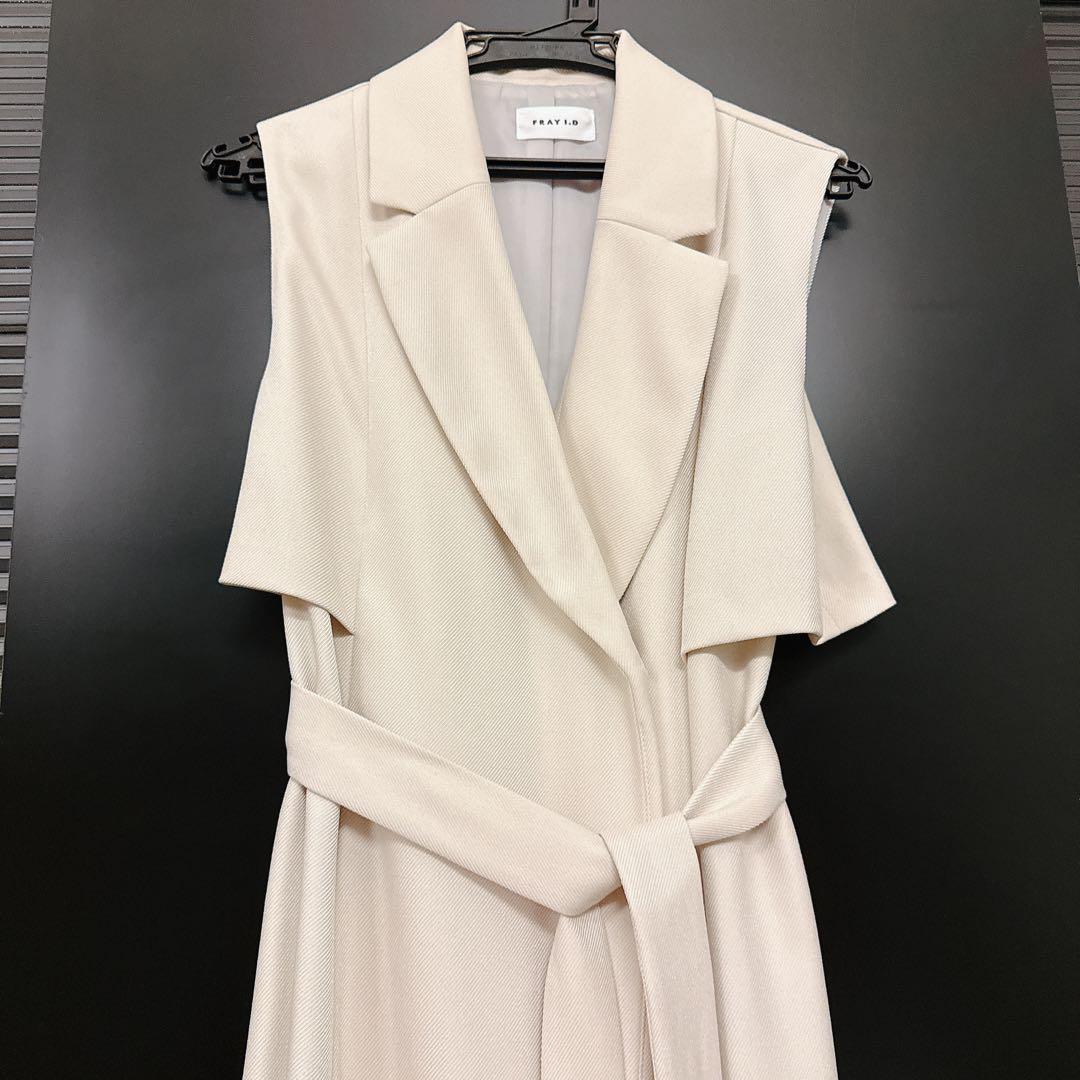 フレイ アイディー アシメダブルラペルテーラードワンピース