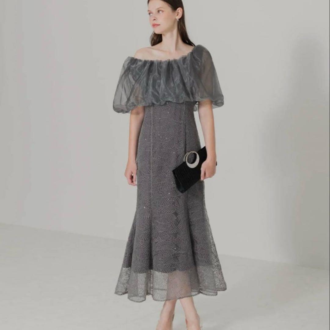 h*様 【美品】LEJA マーメイドフリルドレス