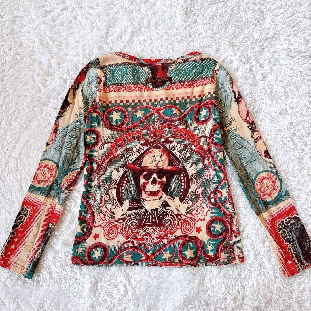 激レア◆JeanPeaul GAULTIER 長袖カットソー ネイティブ y2k