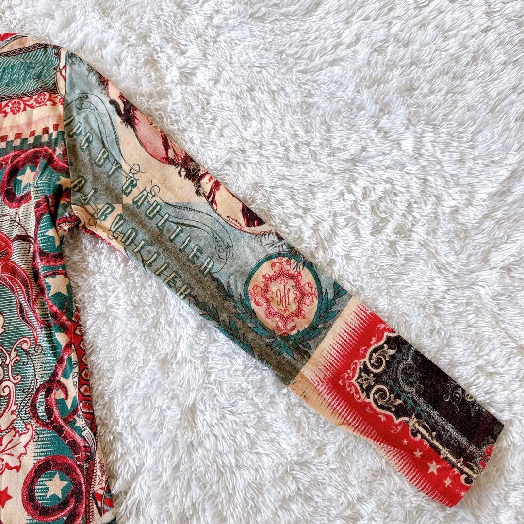 激レア◆JeanPeaul GAULTIER 長袖カットソー ネイティブ y2k