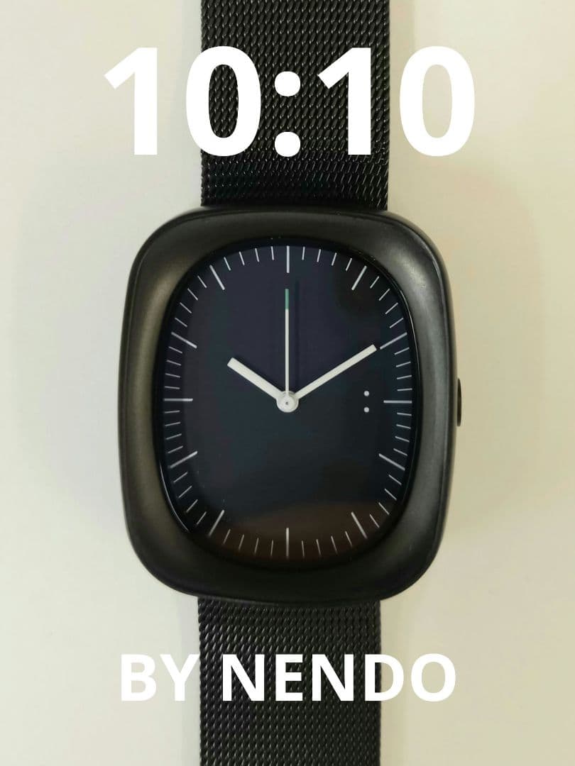 10:10(テンテン) window クォーツ腕時計 男女兼用