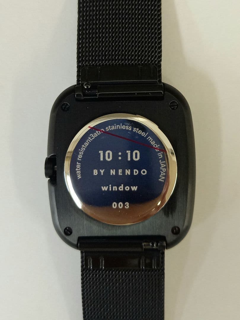10:10(テンテン) window クォーツ腕時計 男女兼用