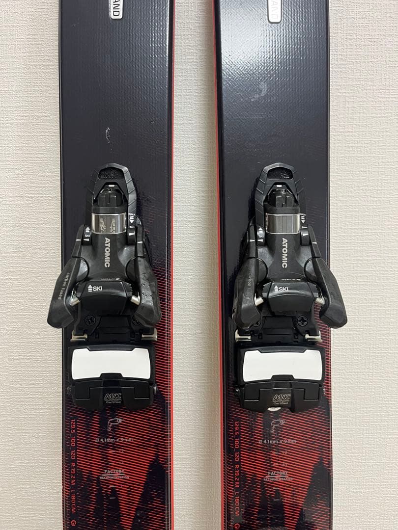 ATOMIC BACKLAND100　SHIFT 13 MNC　中古