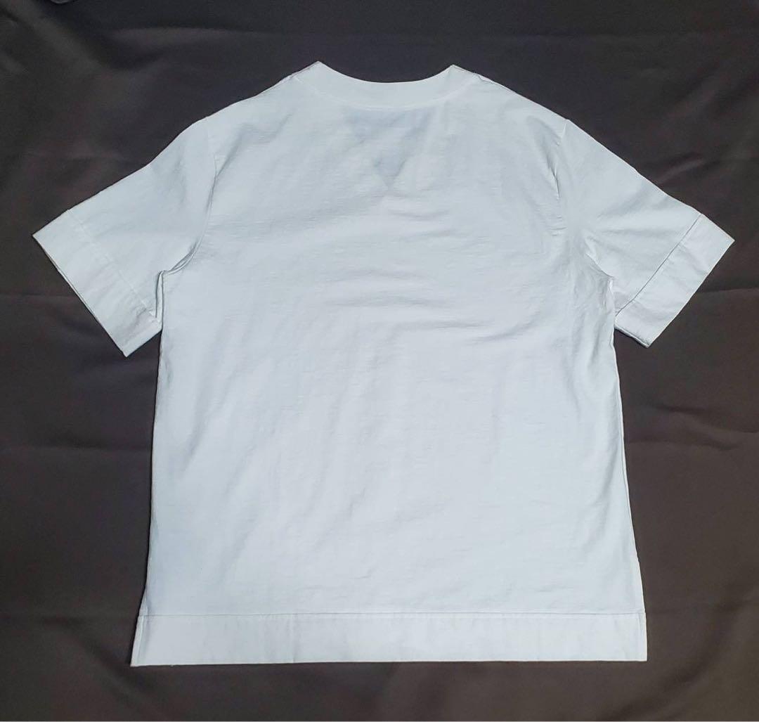 新品未使用 JIL SANDER VネックTシャツ ホワイト L ジルサンダー