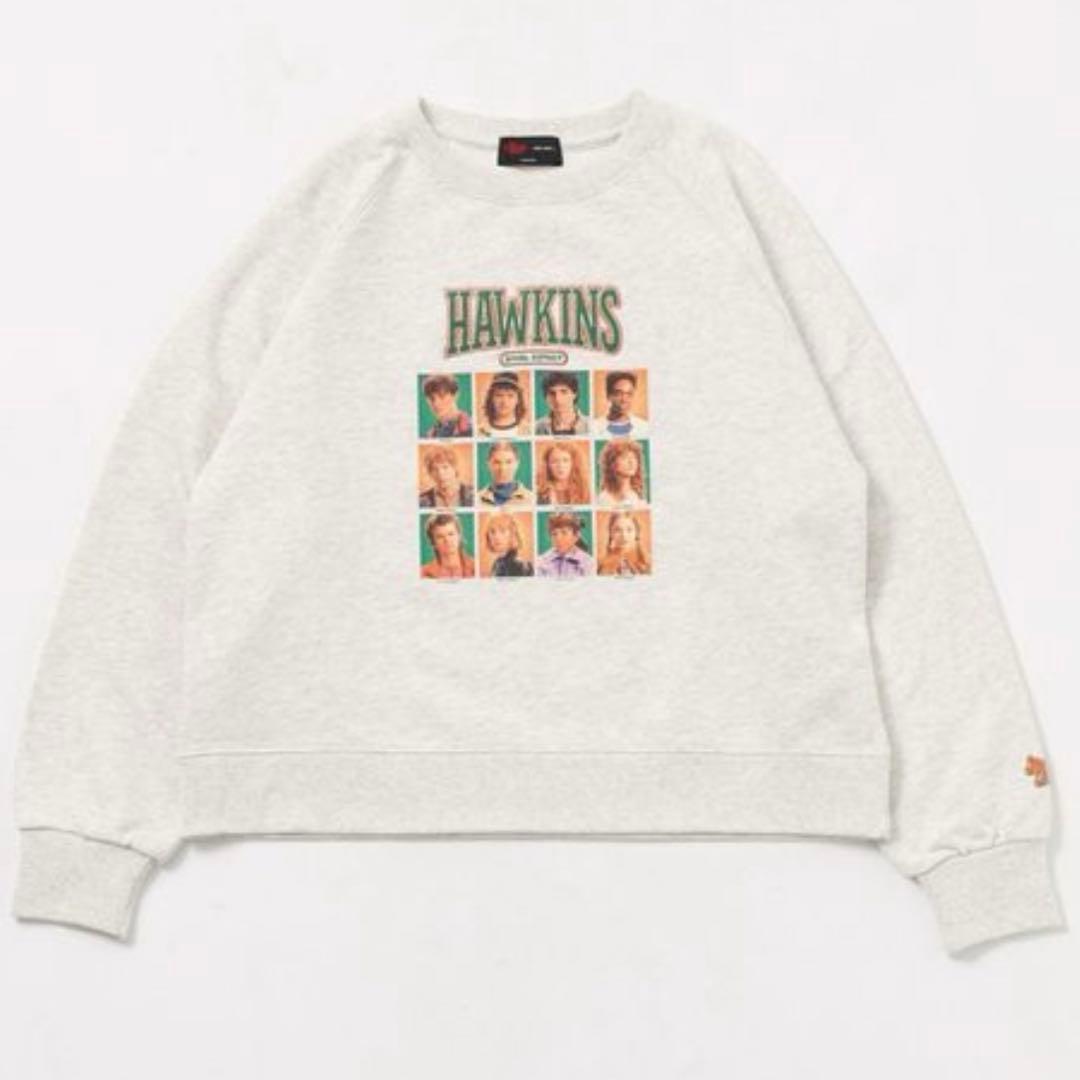 ニコアンド ストレンジャーシングス コラボアソートスウェットプルオーバー