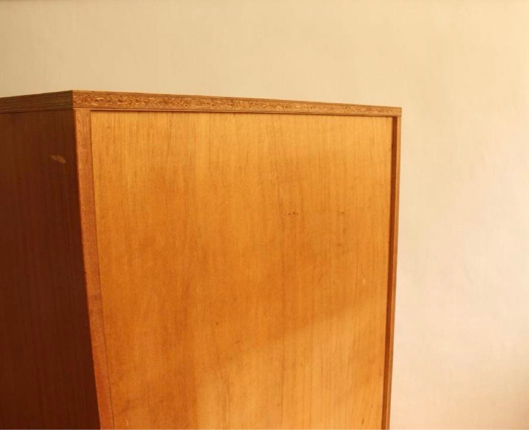 洋服タンス　チェスト　木製　ナチュラル　昭和レトロ　古道具　古家具　家具