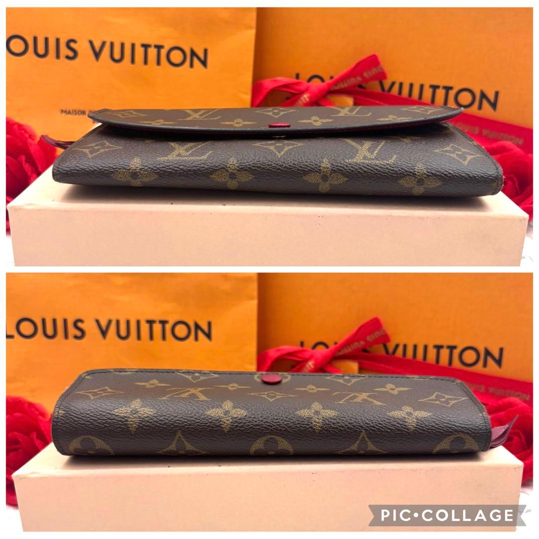 【新品仕様】 ルイヴィトン モノグラム ポルトフォイユ エミリー 長財布