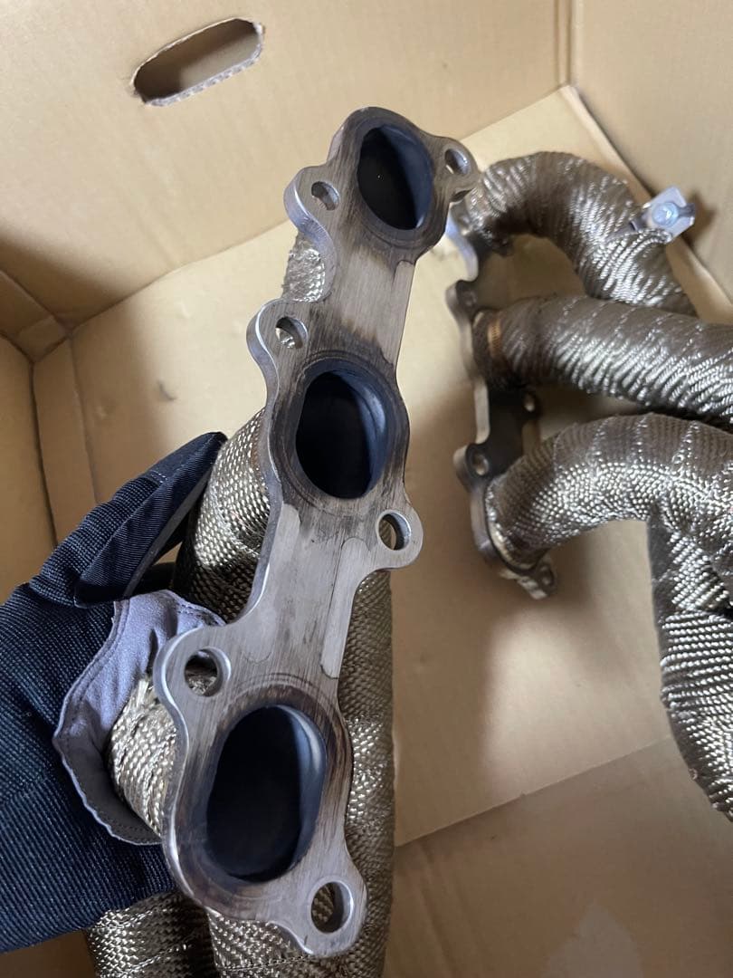 Z33後期　VQ35HR用　フジツボ　エキマニ