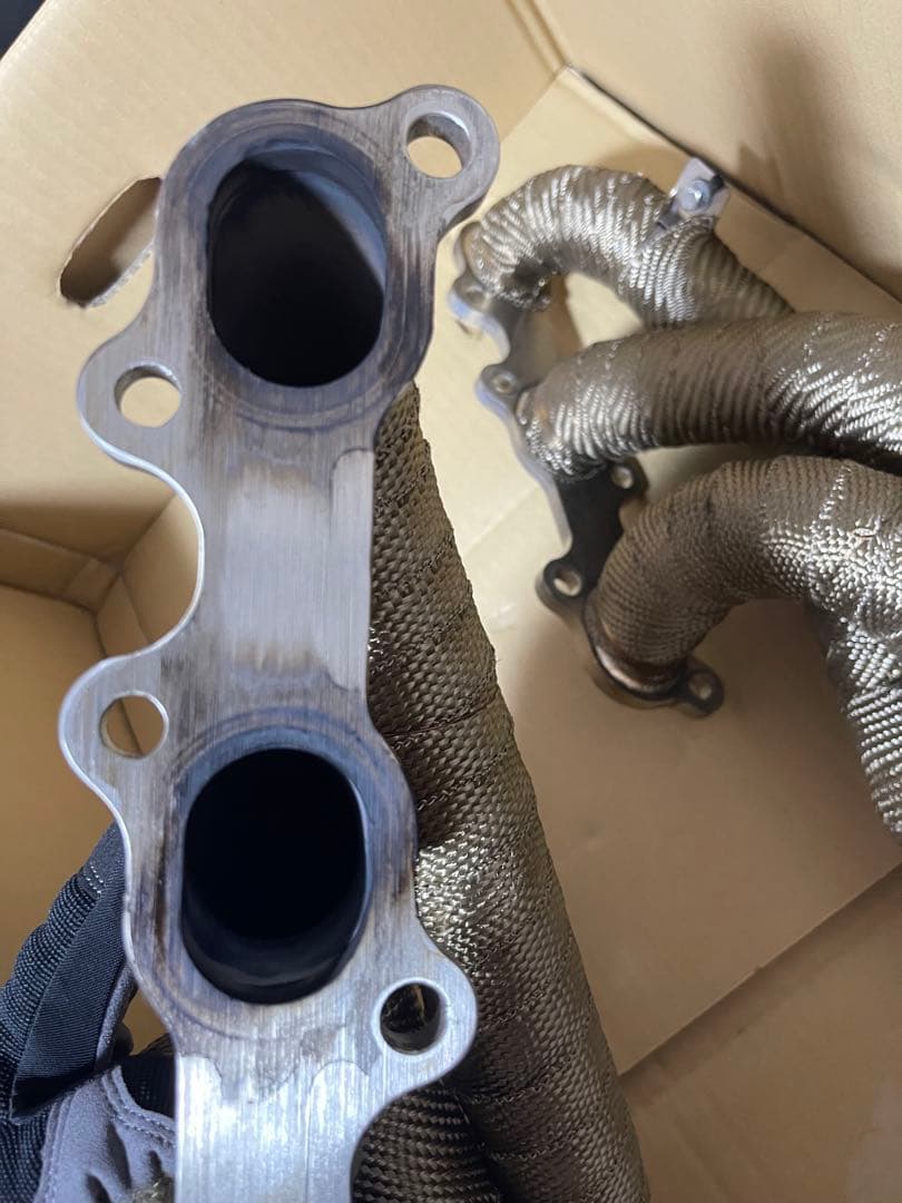 Z33後期　VQ35HR用　フジツボ　エキマニ