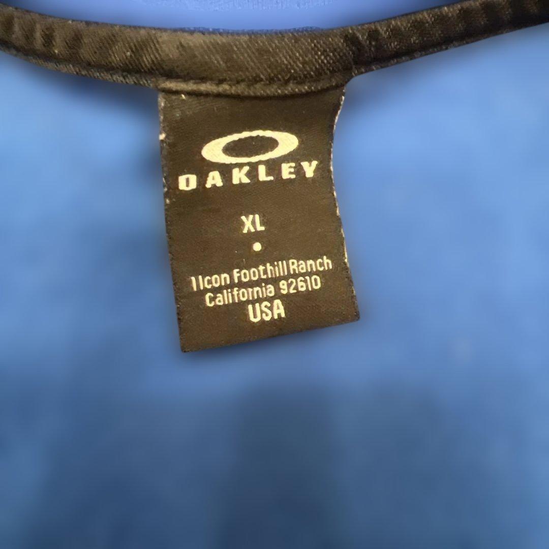 野球日本ハムOakley 長袖 ユニフォーム XL 青