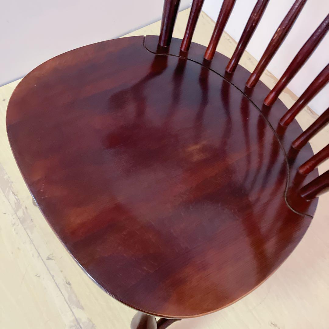 KASHIWA 柏木工　ウィンザーチェア　1脚　ダイニングチェア　木製チェア　②