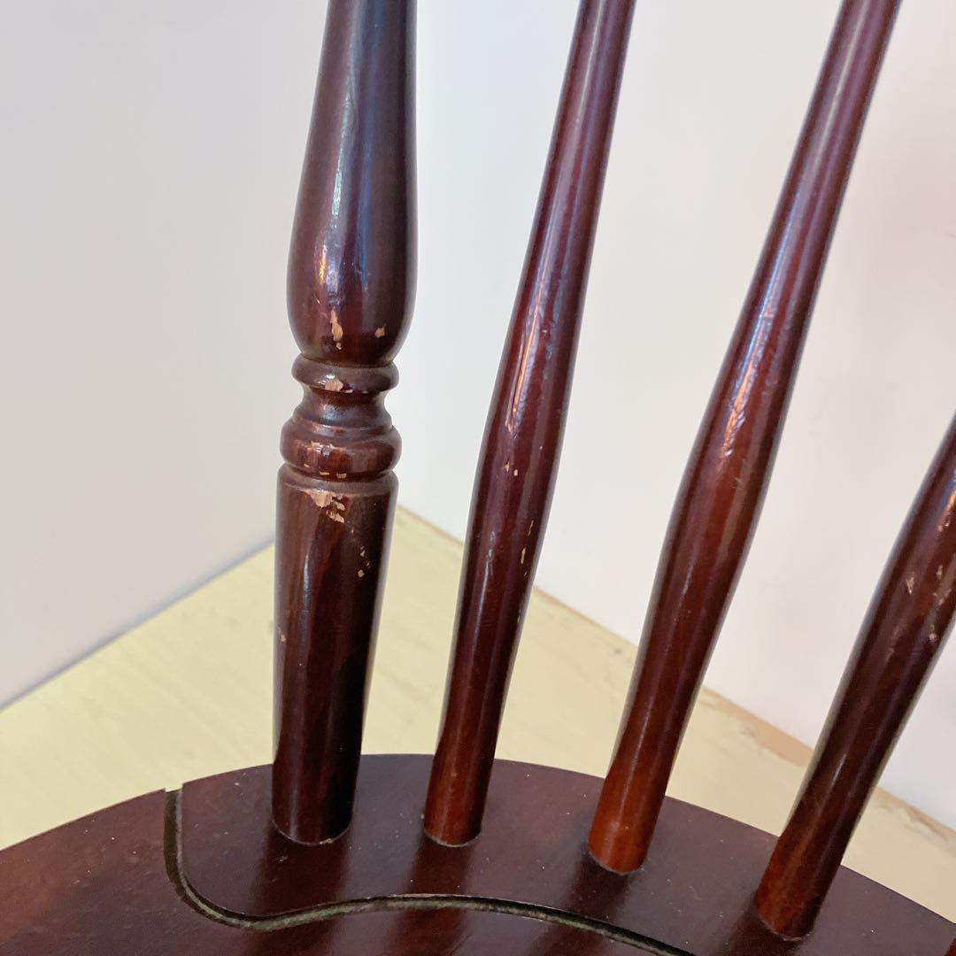 KASHIWA 柏木工　ウィンザーチェア　1脚　ダイニングチェア　木製チェア　②