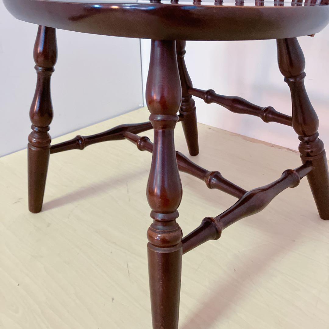 KASHIWA 柏木工　ウィンザーチェア　1脚　ダイニングチェア　木製チェア　②