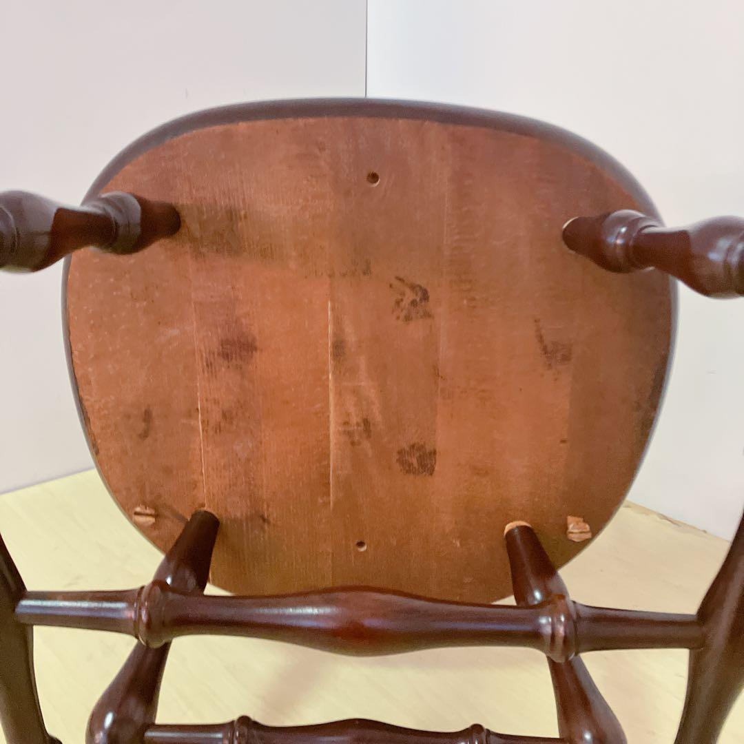 KASHIWA 柏木工　ウィンザーチェア　1脚　ダイニングチェア　木製チェア　②