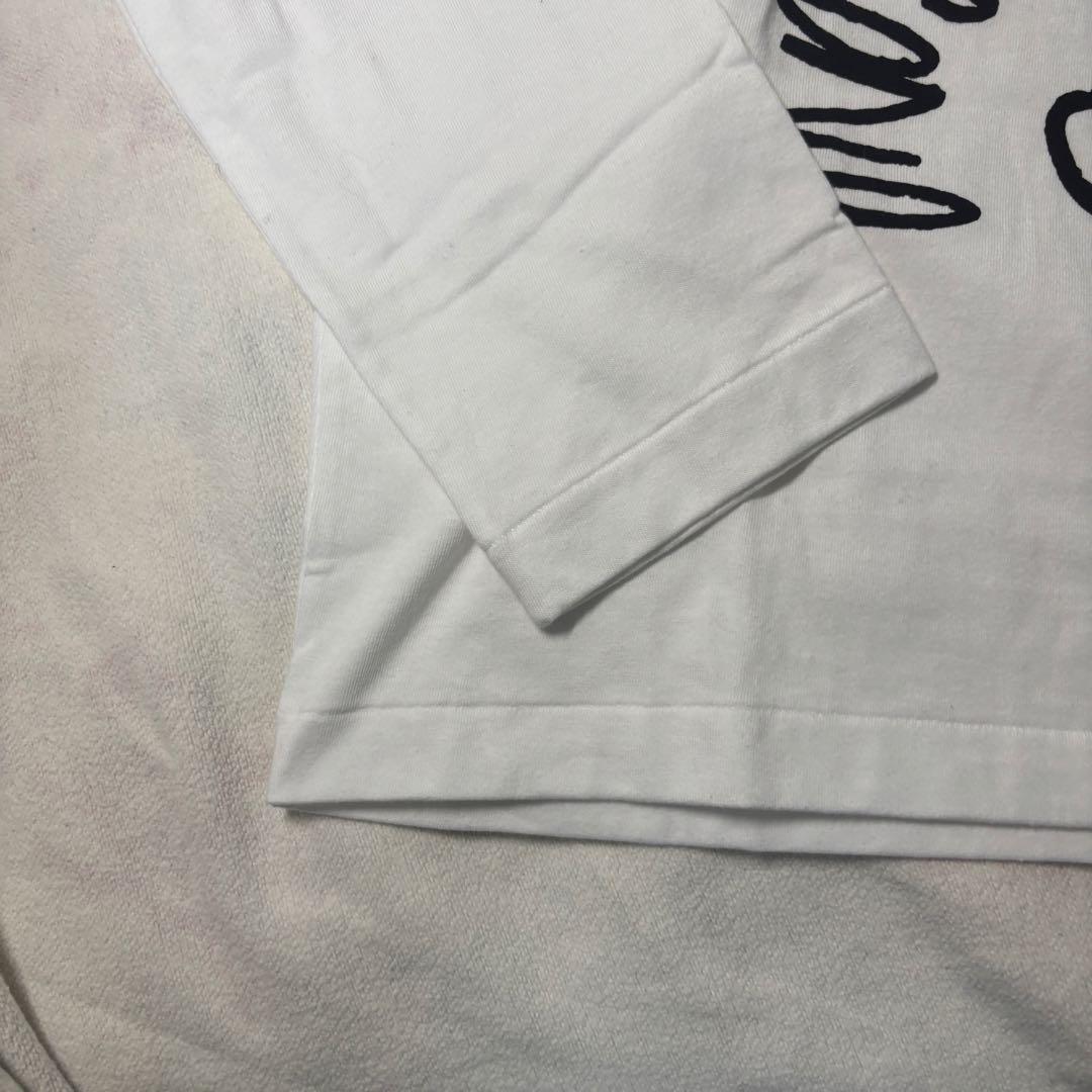 タグ付き未使用　コムデギャルソン　ハンドライティング　ロンT L 限定品　落書き