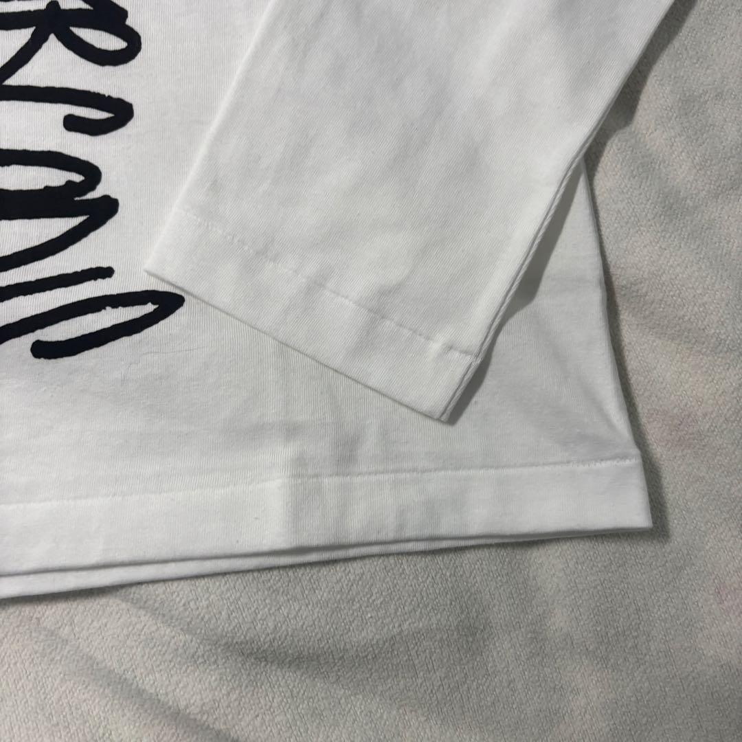 タグ付き未使用　コムデギャルソン　ハンドライティング　ロンT L 限定品　落書き