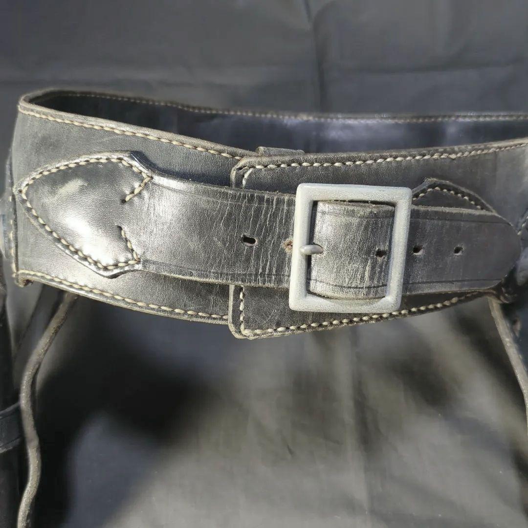 本革製 ウエスタン ガンベルト ダブルホルスター