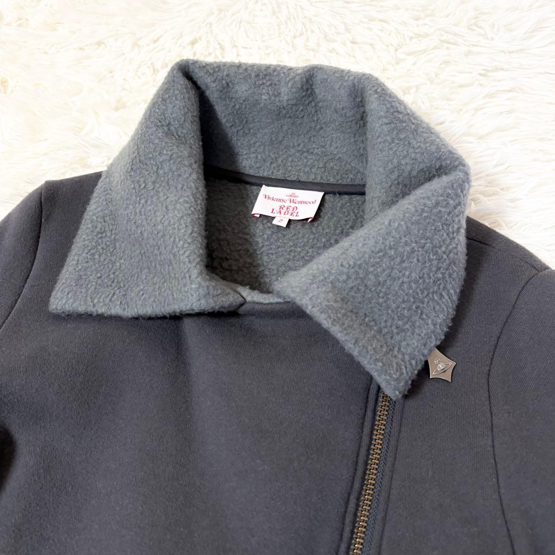 ヴィヴィアンウエストウッド レッドレーベル アシンメトリー ロングコート オーブ