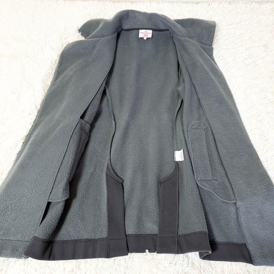 ヴィヴィアンウエストウッド レッドレーベル アシンメトリー ロングコート オーブ