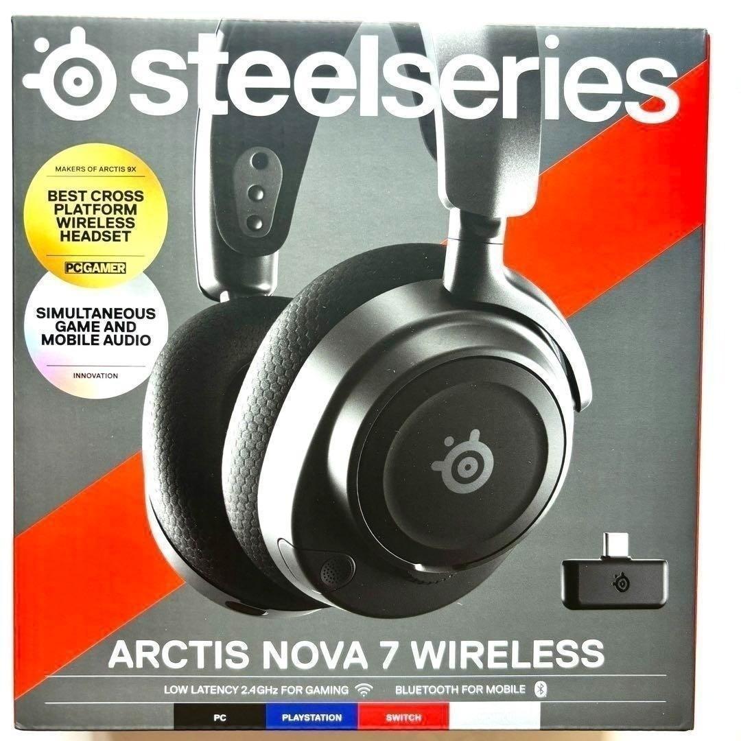 値下げ【新品未使用】SteelSeries /ワイヤレスヘッドセット/61553