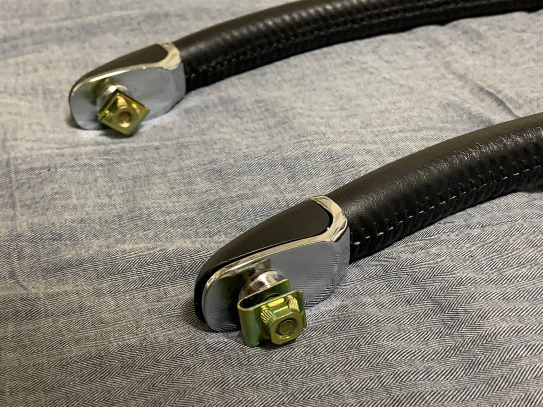 セルシオ　30後期　純正　シートアシストグリップ　黒内装