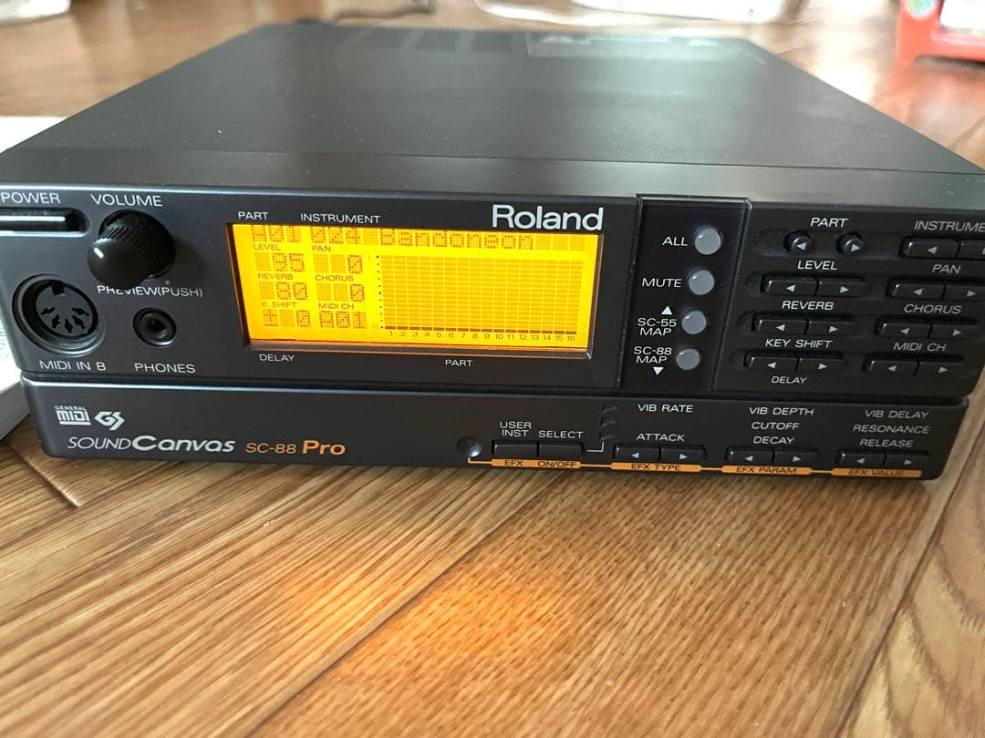 Roland SC-88 Pro 音源【中古】
