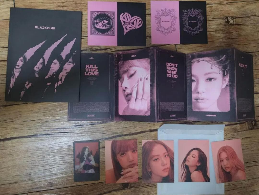 Blackpinkサインアルバム (Kill this love)