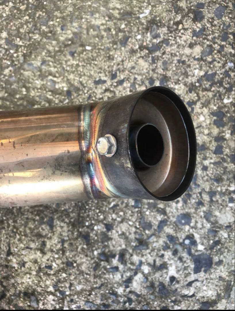 FD2 シビックタイプR 3Q自動車 モリモリ管 ドルフィンテール チタン