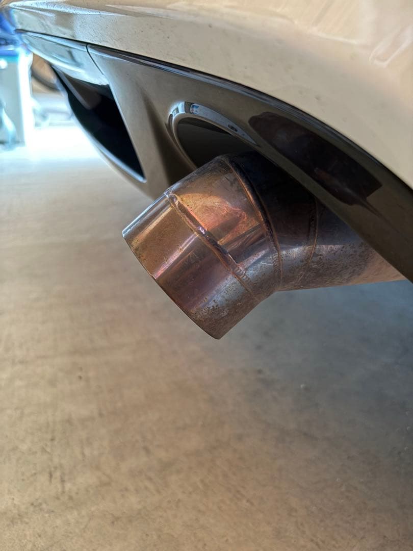 FD2 シビックタイプR 3Q自動車 モリモリ管 ドルフィンテール チタン