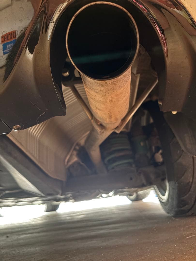 FD2 シビックタイプR 3Q自動車 モリモリ管 ドルフィンテール チタン