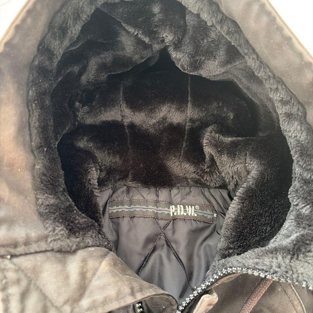 AVIREX/P.D.W/中綿/ミリタリー/ジャケット/N-3B/ブラック/M