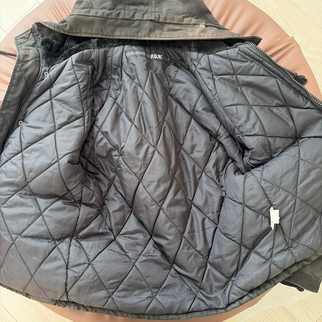 AVIREX/P.D.W/中綿/ミリタリー/ジャケット/N-3B/ブラック/M