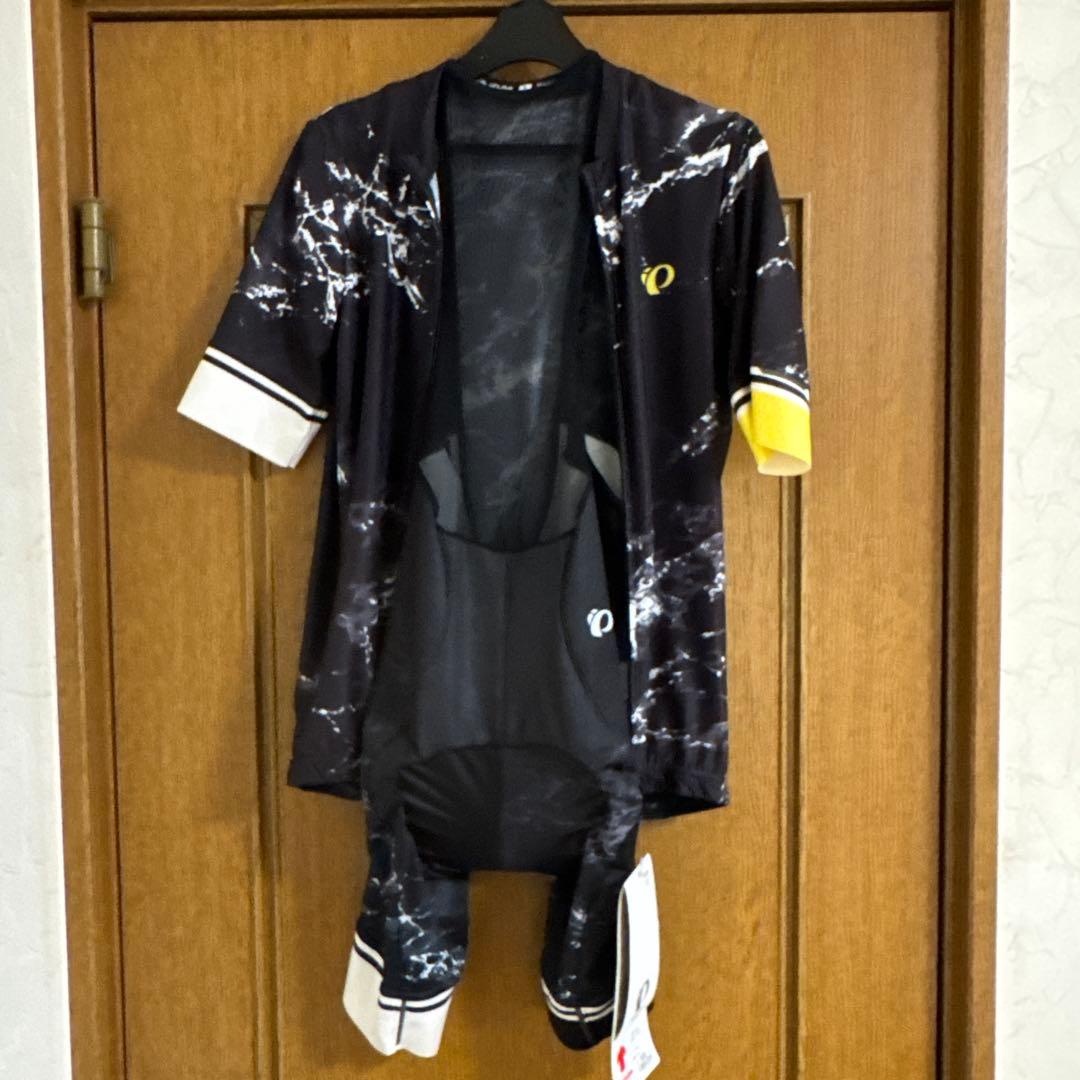 Pearl Izumi マーブルサイクルジャージ　上下セット上着L パンツM