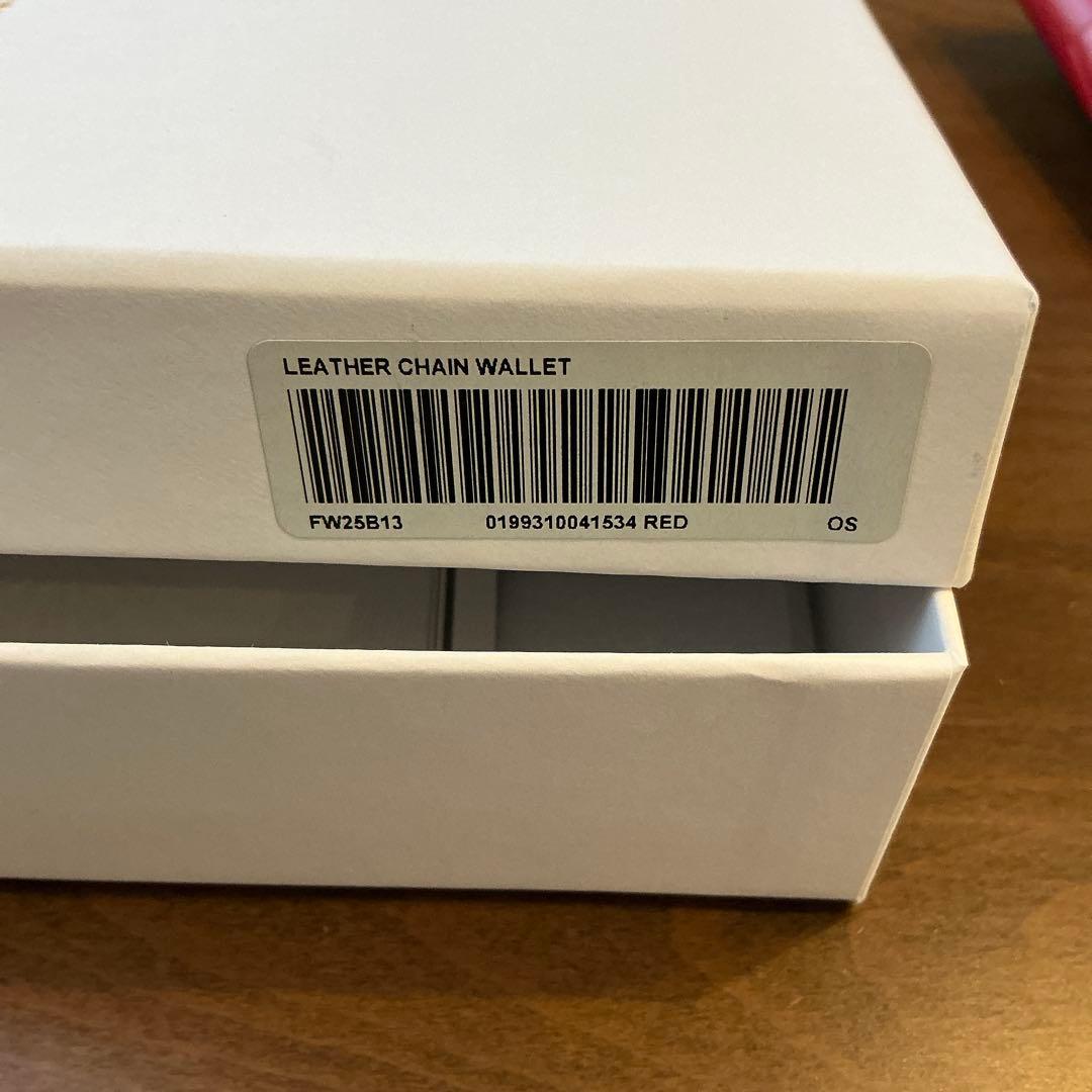 Supreme レザーウォレット　25FW