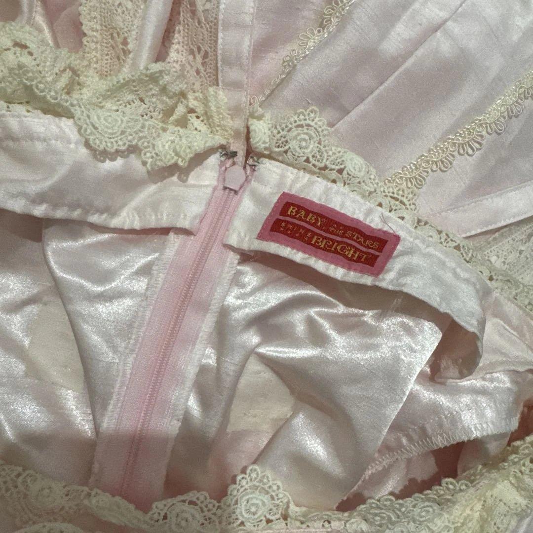 王妃戴冠式ワンピース　ピンク