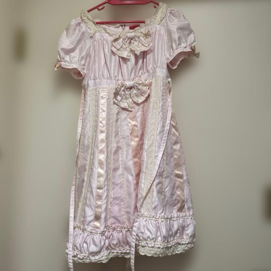 王妃戴冠式ワンピース　ピンク