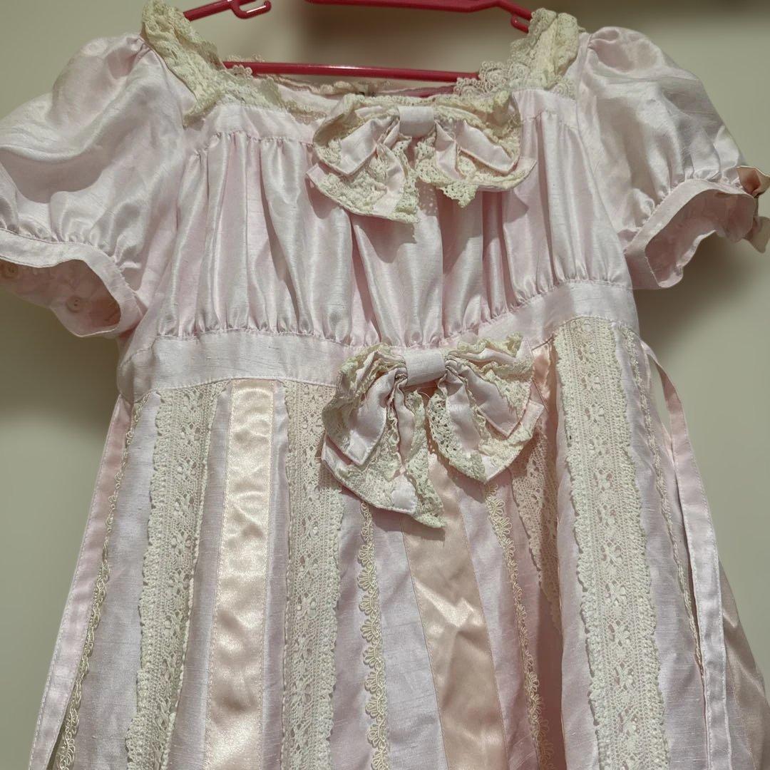 王妃戴冠式ワンピース　ピンク