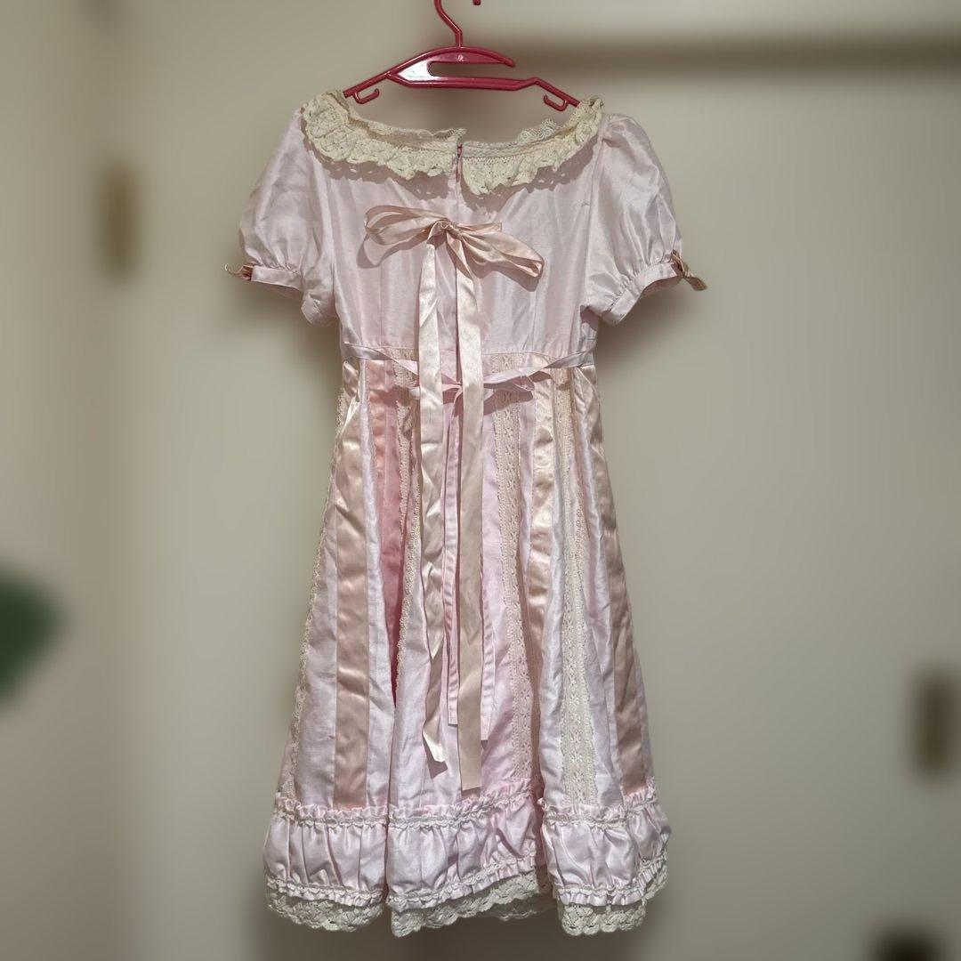 王妃戴冠式ワンピース　ピンク