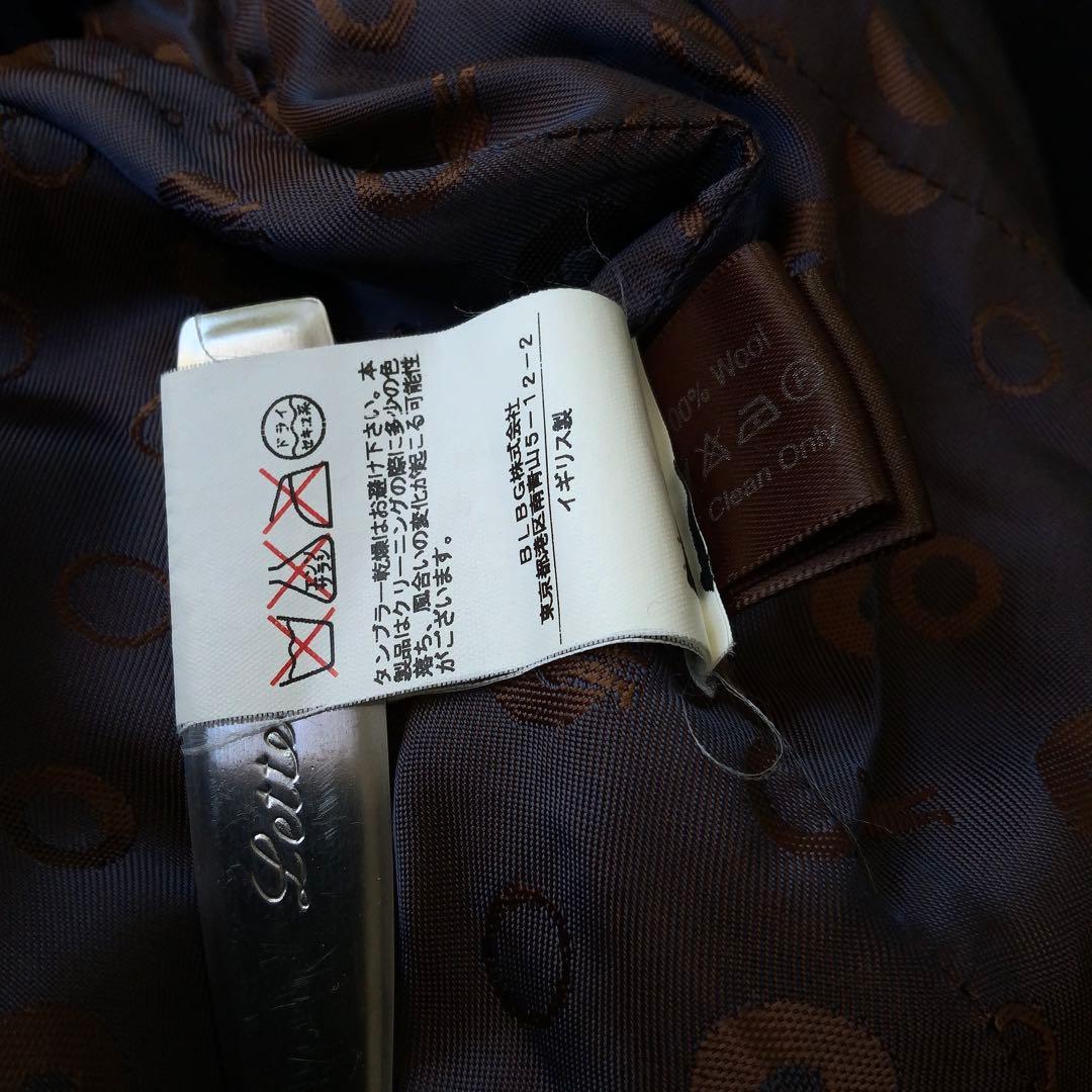 MACKINTOSH マッキントッシュ ウール ピーコート38英国製 ネイビー