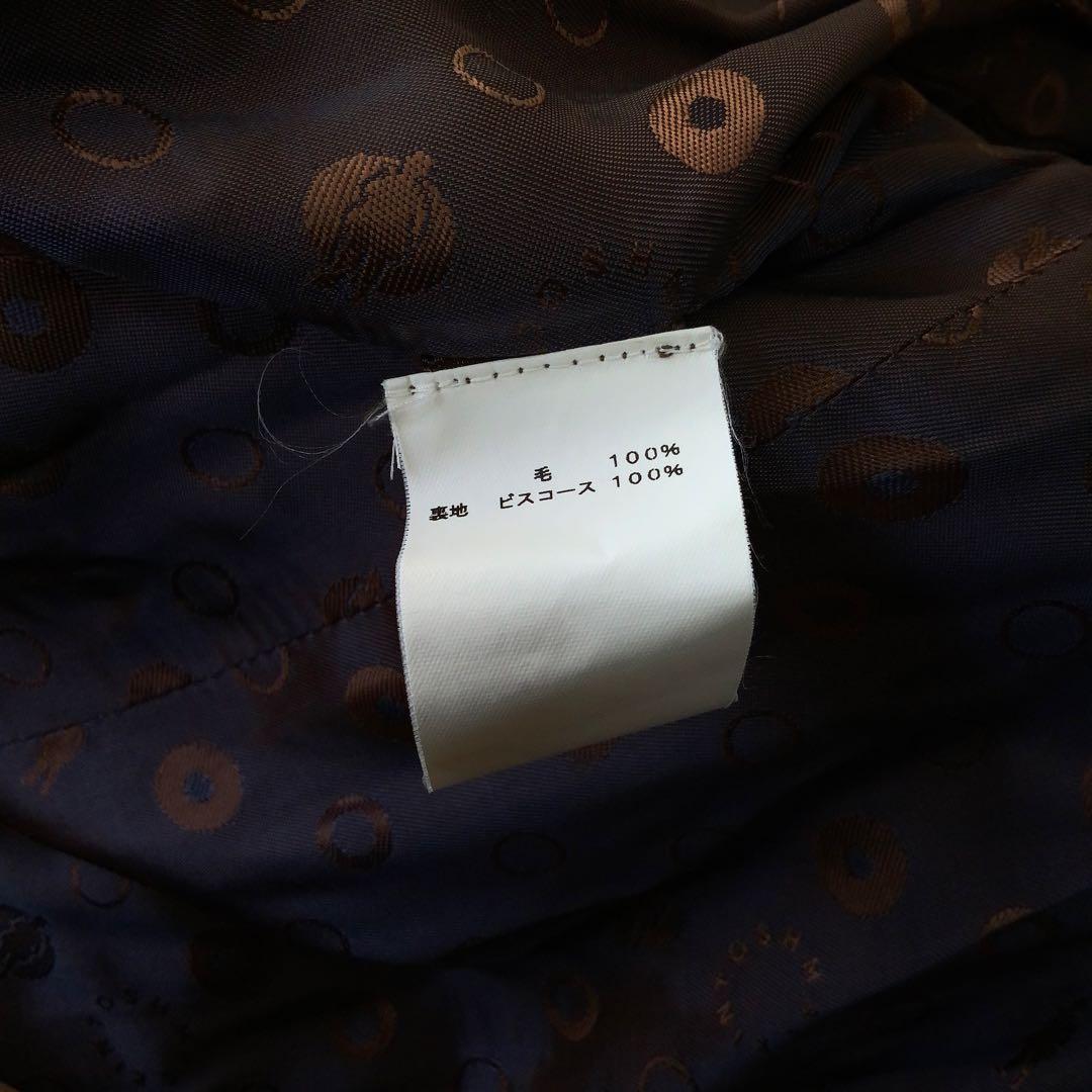 MACKINTOSH マッキントッシュ ウール ピーコート38英国製 ネイビー