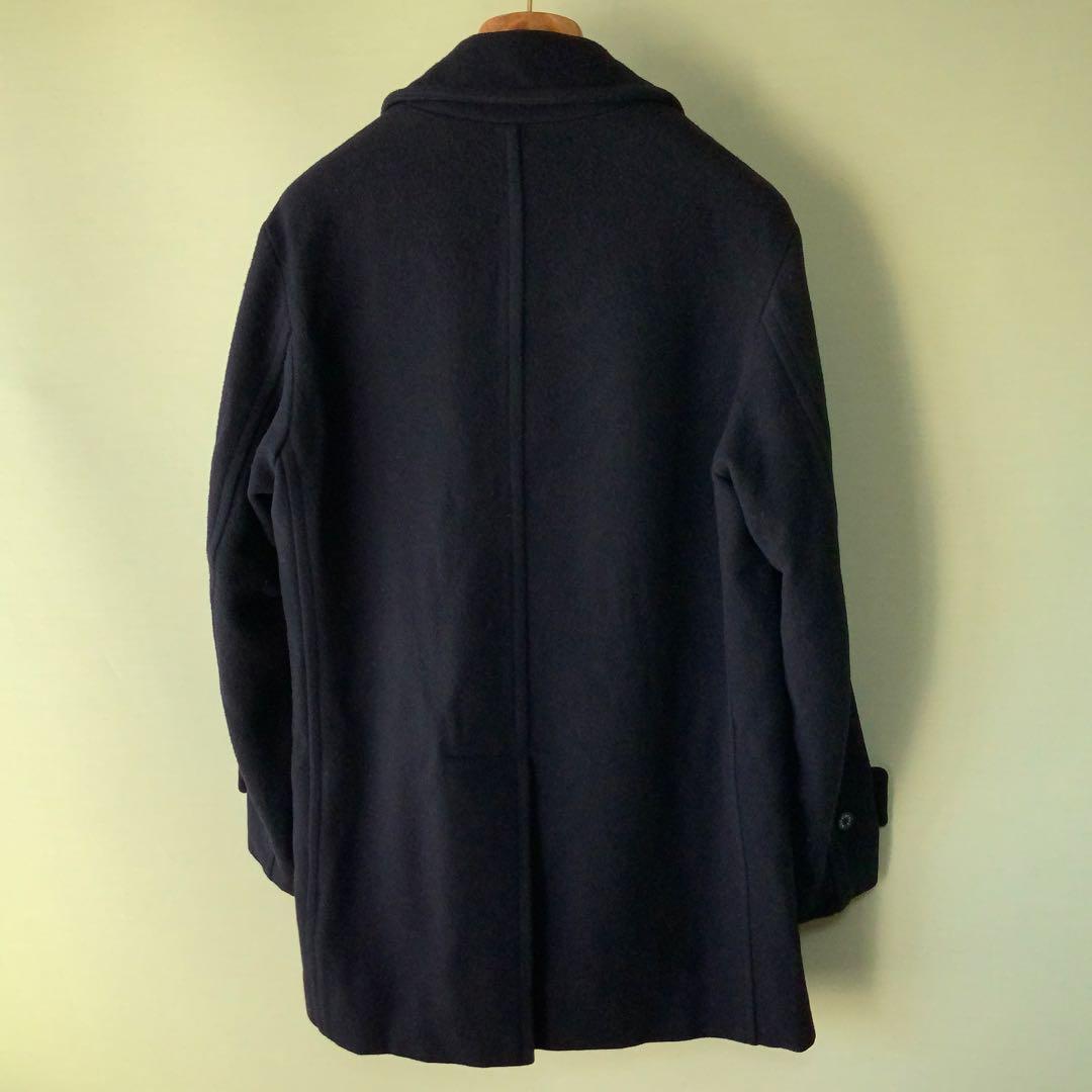 MACKINTOSH マッキントッシュ ウール ピーコート38英国製 ネイビー