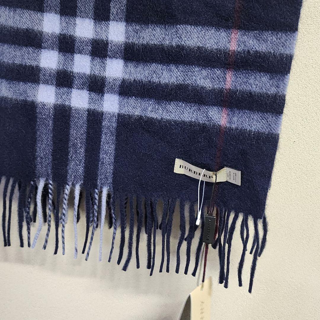 BURBERRY バーバリー カシミヤ マフラー ノバチェック 未使用品